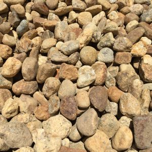 ​1-1/2” River Rock round stone