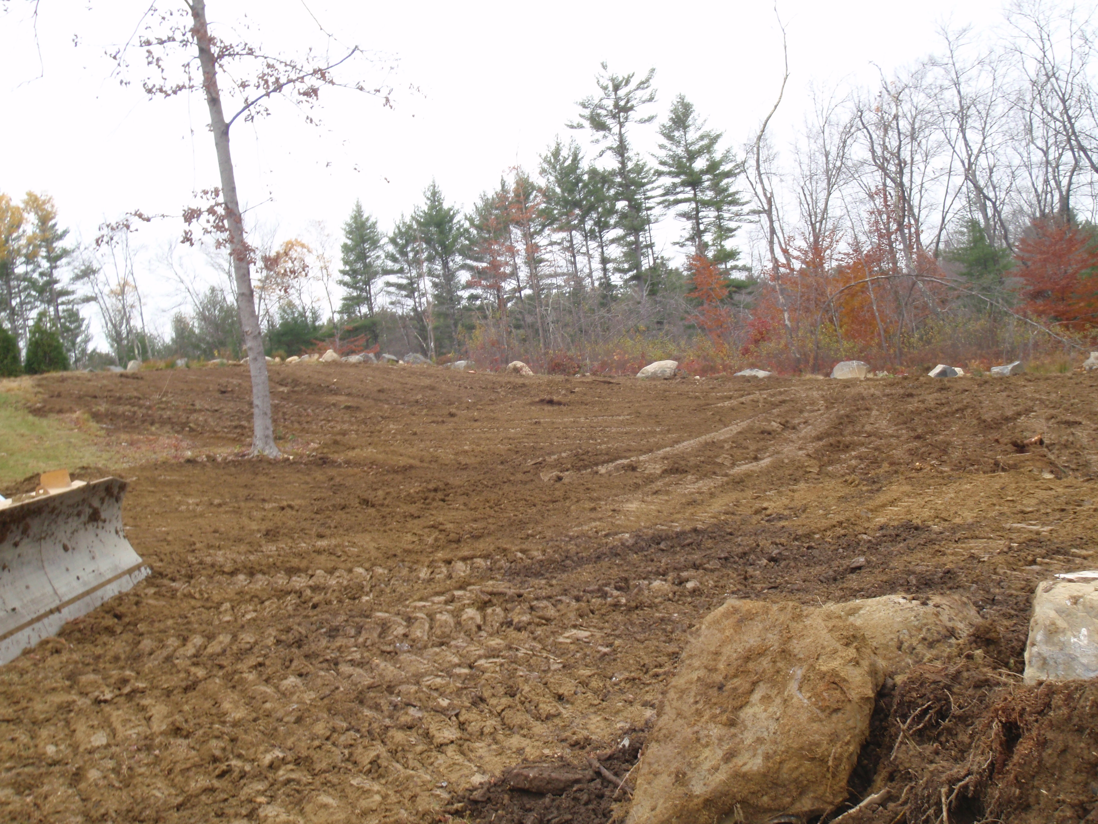 Grading/Earth Shaping | Syvinski Landscape Contractors